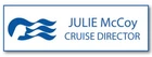 LOVE BOAT JULIE CRUISE DIRECTOR NAME BADGE BUTTON HALLOWEEN COSPLAY PIN BACK