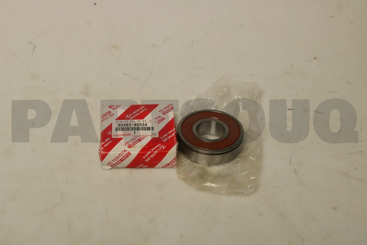 9036340034 Genuine Toyota BEARING (FOR INPUT SHAFT FRONT) 90363