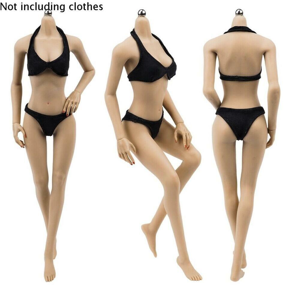 JIAOU DOLL 1/6 FEMALE SEAMLESS MEDIUM Bust Pale Figure Body w