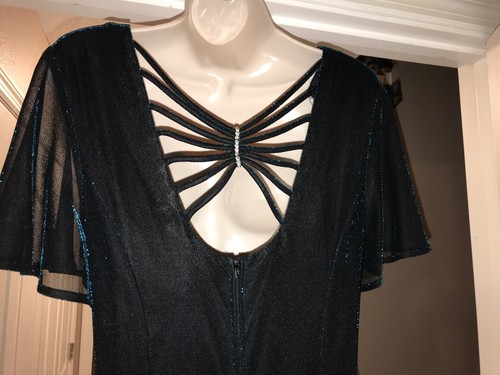 Molly Malloy 6 Evening Dress Black 