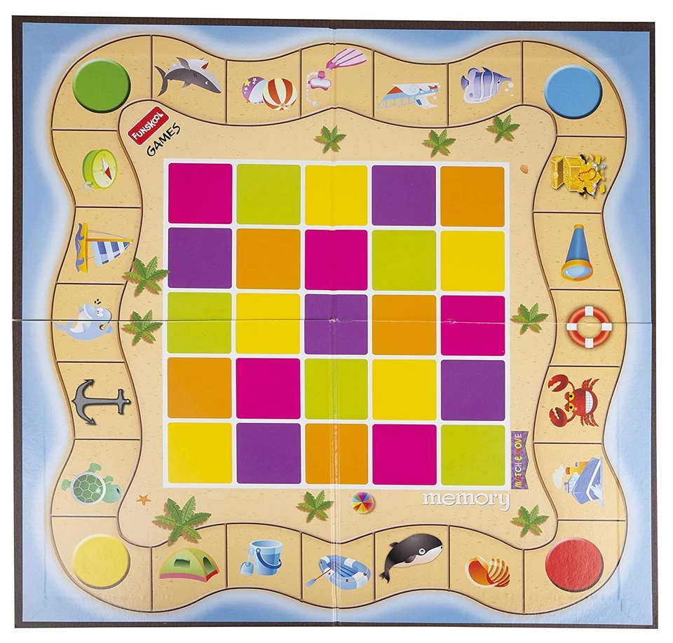 Memory Match and Move Fun Game For Kids Advance Memory Game 1 To 4 Players - Image 3 of 4