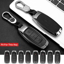 Funda metálica FOB para llave inteligente remota Nissan Rogue Kicks Ariya 3 4 5 botones
