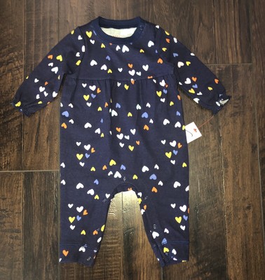 baby girl valentine's day romper