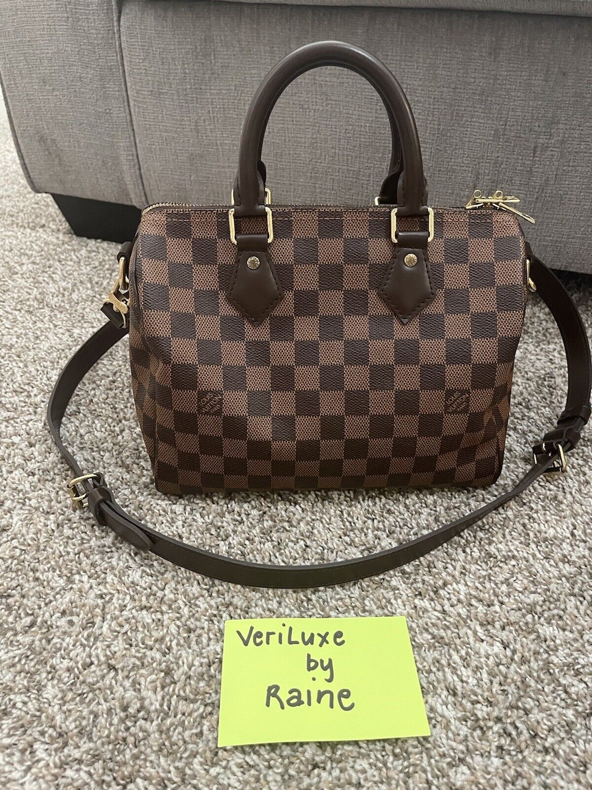 Louis Vuitton Damier Ebene Speedy 25 Bandouliere - A World Of Goods For  You, LLC