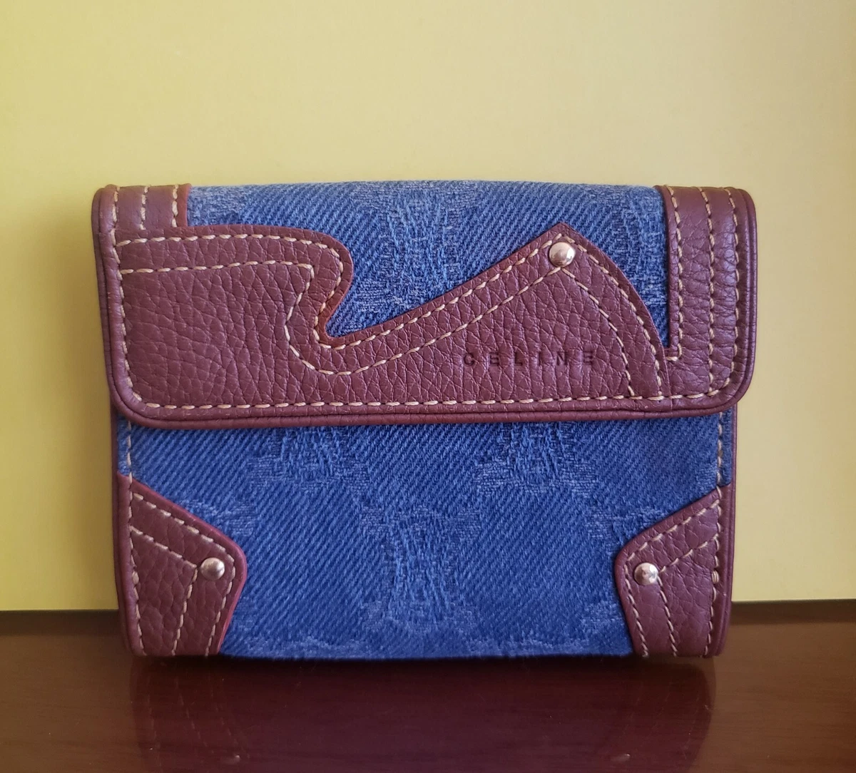 Celine on sale bifold wallet