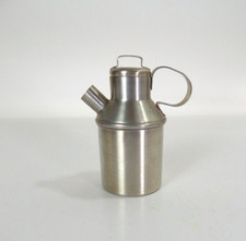 Vintage SPARTAN Pewter Milk/Creamer Jug w/ Removable Lid Made in USA ~
