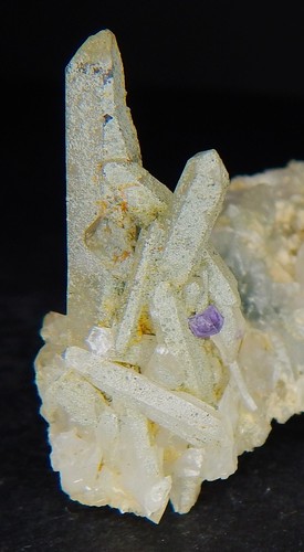 Stunning! Sauberg Mine Quartz Spires adorned with Fluorite & Apatite- Germany - Picture 15 of 22