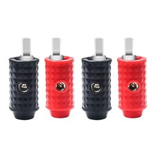 Recoil WR04Q Amplifier Input Wire Gauge Reducer Brass 1/0 Gauge to 4Gauge