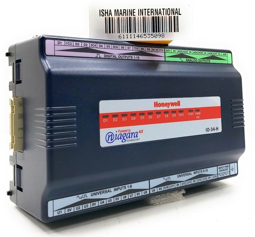Honeywell IO-34-H web-Io Auxiliary Monitoring Input/Output Expansion Module - Picture 9 of 12