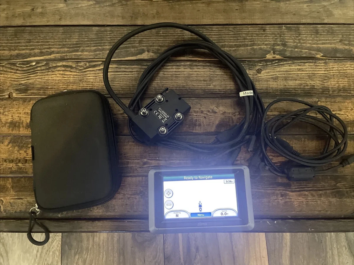 Garmin Zumo 660 Motorcycle GPS with Hardwire