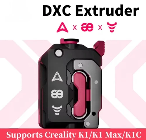 For Creality K1  Phaetus DXC Extruder Without Motor, Dual Gears Upgraded Helical