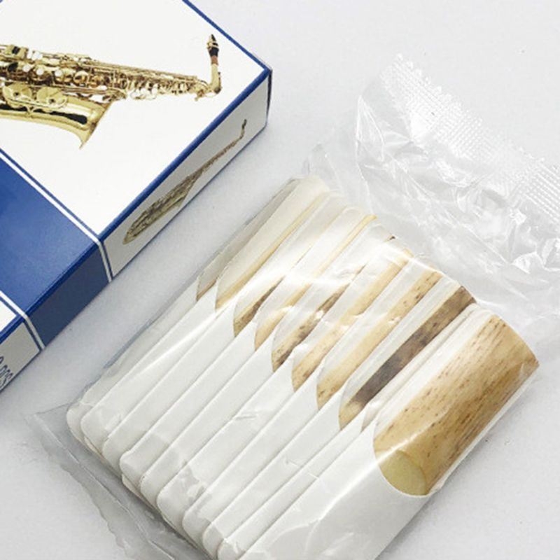 10pcs Saxophone Reeds Normal Level G Sax Reeds for Beginners eBay