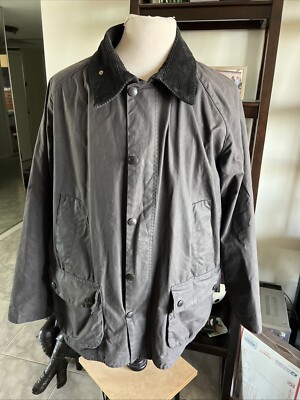 Barbour Bedale Thornproof Vintage A104 Black C48 Jacket Vintage