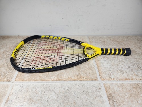 Wilson CUJO nCode Racquetball Squash 57 Racket, Pre-Strung, XS -3 7/8 - 第 16/16 張圖片