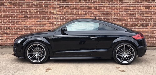 ORIGINAL AUDI TT MK2 EDICIÓN NEGRA 19" PULGADAS GRIS SATINADO RUEDA DE UNA SOLA ALEACIÓN X1 - Imagen 2 de 6