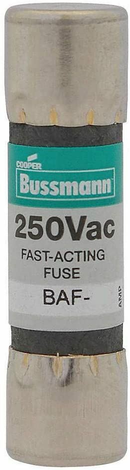 Pack of 10 Fuse 1/4A Fast Acting Midget 250VAC