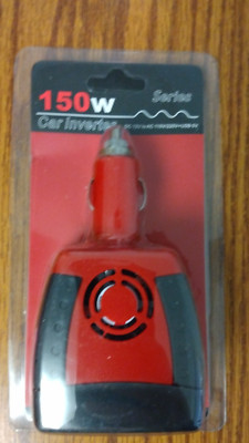 150W Car Power Inverter DC 12V to AC 110V & USB. Short Circuit Protection NEW