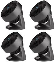 (4) Vornado Cr1-0116-06 533 7 3 Speed Compact Electric Fan / Air Circulators (4) Vornado Cr1-0116-06 533 7 3 Speed Compact Electric Fan / Air Circulators