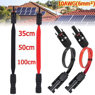 Plenti SOLAR Solarkabel Flachleitung 5m – Fensterdurchführung, Zwillingsleitung