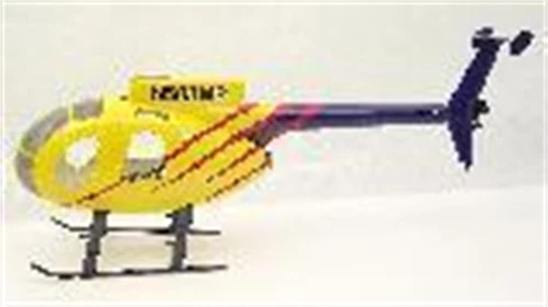 MD500D 250 Size RC Helicopter Pre-Painted Fuselage for Align T-REX250 Police