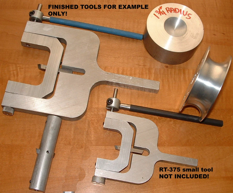 Concave convex radius turning frame 2" PRE-BROACHED - UNFINISHED TOOL! - Image 3 of 4