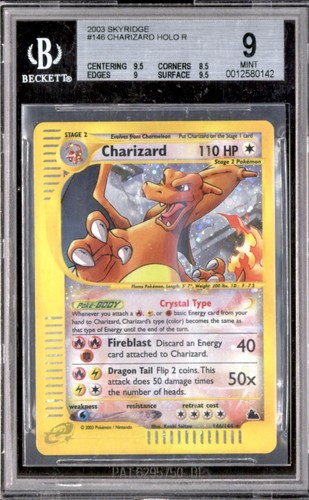 Charizard graded BGS 9 for sale on eBay