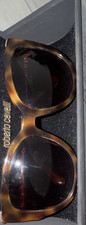Roberto Cavalli Women’s Tortoise Shell Cat Eye Sunglasses Brown Tinted Lenses