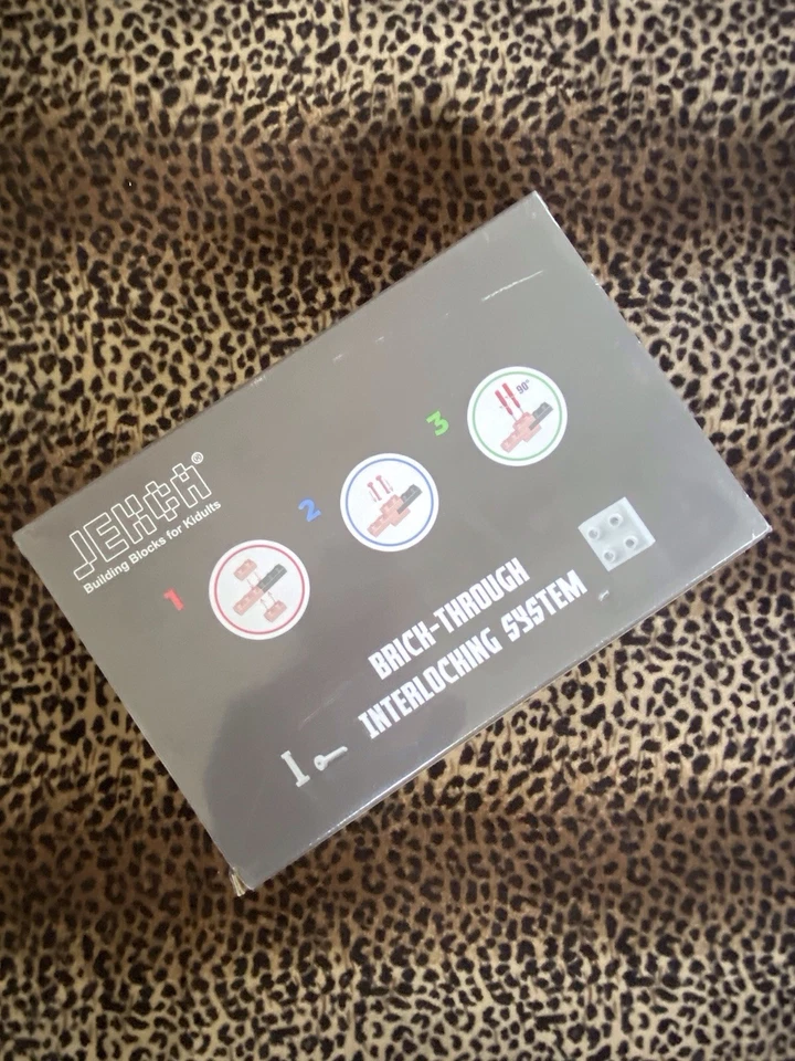 Novo bloco de construção selado JEKCA preto branco kit sistema gato crianças 11S-M02 - Imagem 4 de 4