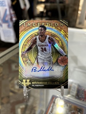 2022-23 Bowman University Inception Brandon Miller Rookie RC Auto Gold SSP /50!!
