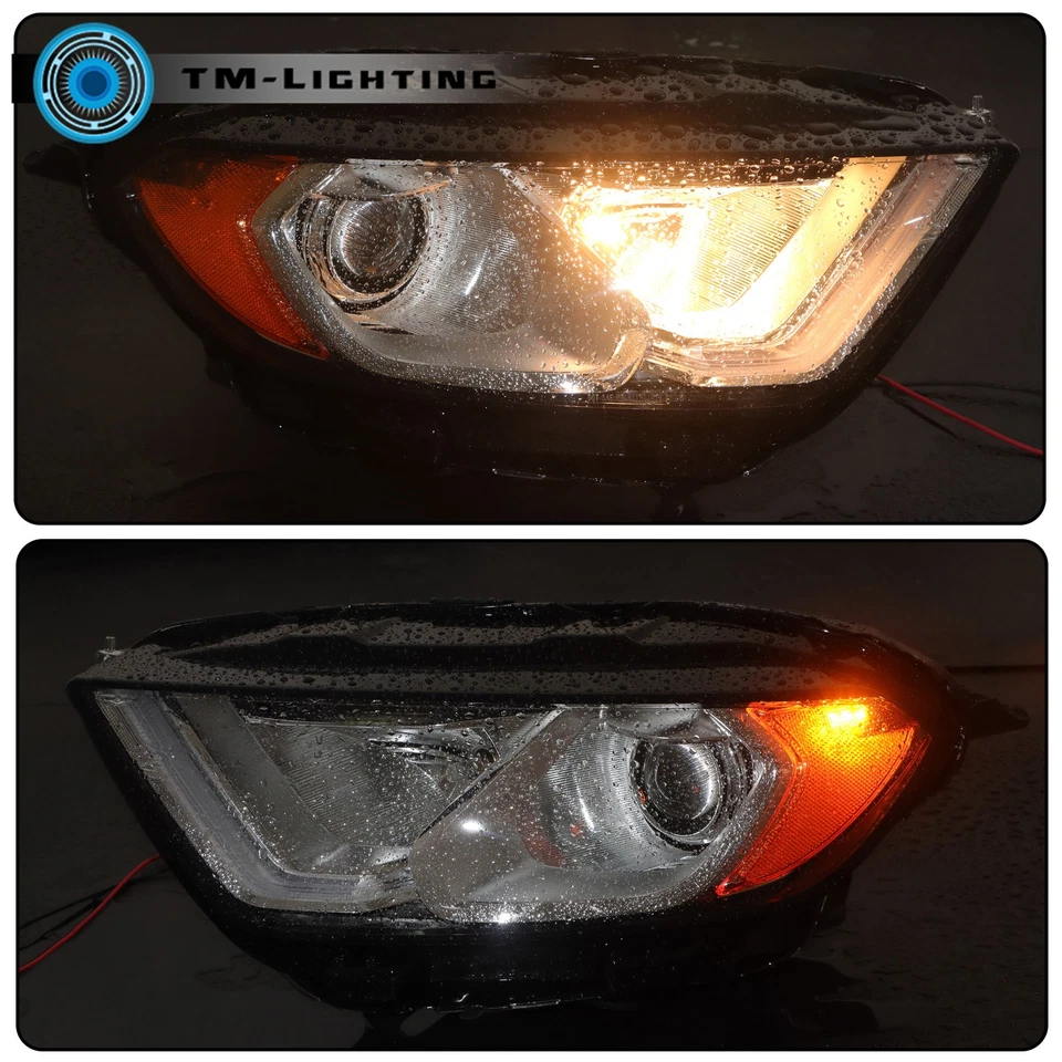 Faros LED DRL cromados laterales derecho e izquierdo para Ford EcoSport 2018-20-2023 halógenos Foto 2 de 4