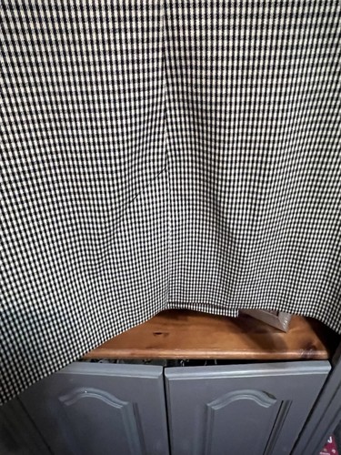 Topshop Black Check Blazer Style Jacket Size 10 - Picture 8 of 14