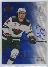 2024-25 SPx Rookies Blue Auto 198/199 Marat Khusnutdinov #113 Auto 7i6