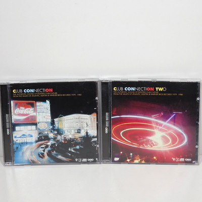 Club Connection 1 & 2 CD Lot 80s Disco Boogie Funk Soul 12 Inch Mixes WSM Import