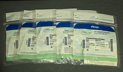 Empi Self-Adhesive Premium Electrodes 199659-001 4 Pack Bundle Of 5 New Ex 12-13
