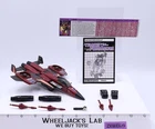 Thrust 100% Complete Vintage 1985 G1 Transformers Hasbro Action Figure