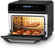 Magnum Friggitrice Ad Aria XXL, Air Fryer Da 23 L, Doppia Resistenza, 8 Programm