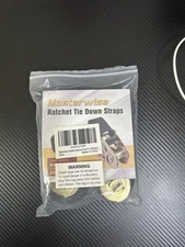 MasterWise Ratchet Tie Down Straps 1in X 8ft