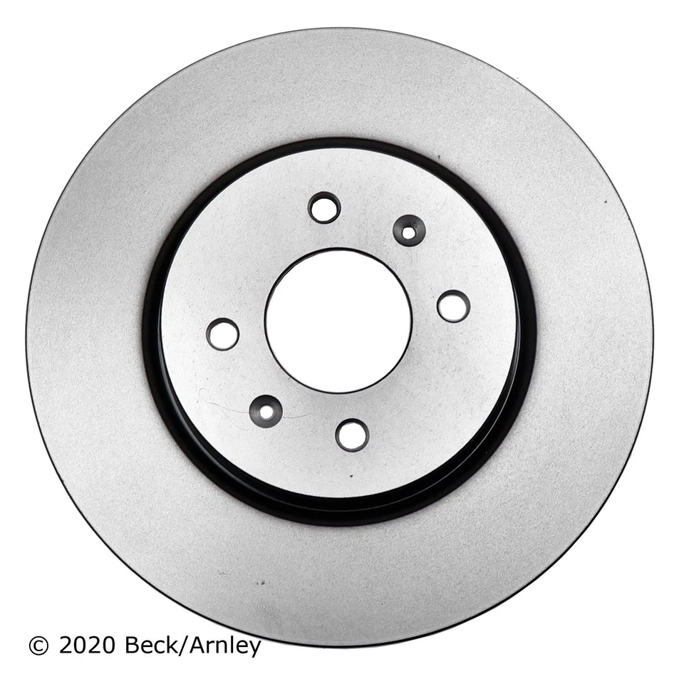 Disco de freno premium Beck Arnley 083-3724 para Hyundai Kia Accent Rio 18-23 Foto 3 de 4