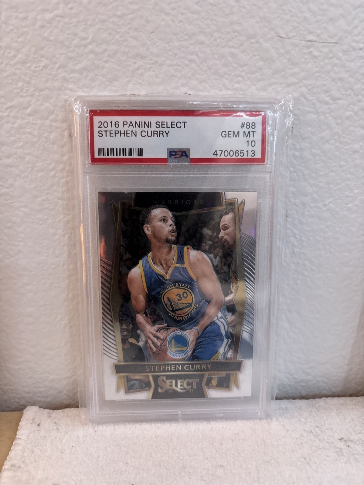 2016 Panini Select - Concourse Stephen Curry #88 MVP PSA GEM MINT 10 | Warriors