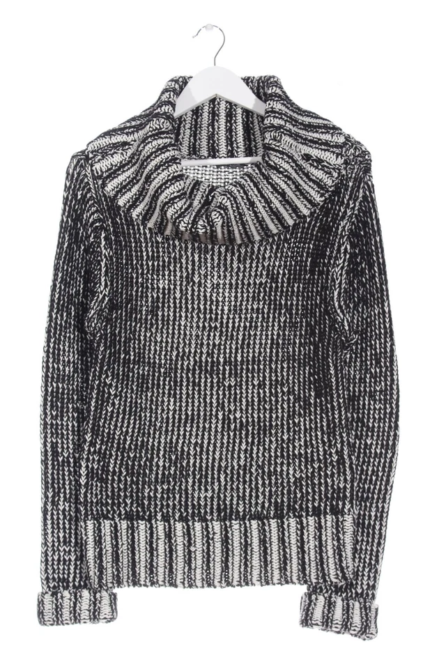 STREET ONE Jersey de cuello alto Mujeres Jersey Talla EU 42 gris claro-negro - Imagen 4 de 4