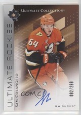 2024-25 Upper Deck Ultimate Collection Rookies /299 Sam Colangelo #146 Auto 5h0