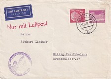 LuPo BERLIN-MILLIG, 1957, explosive legal post only with LuPo or Allied train
