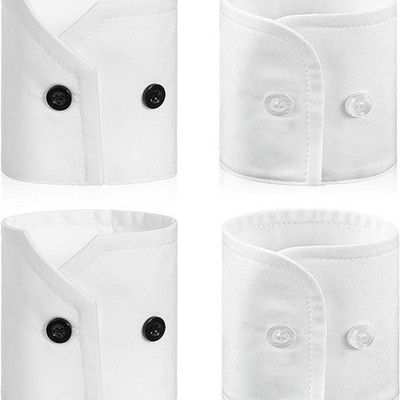 Detachable White Handcuffs Set with Square and Round Cutout Design fo