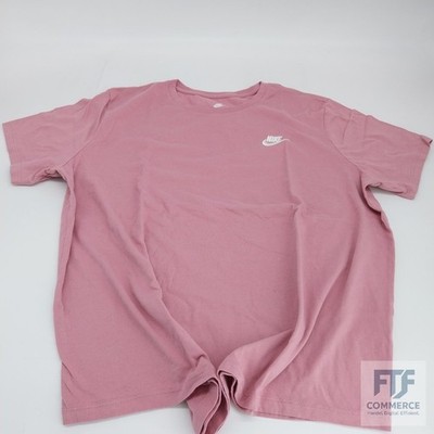 Nike Damen Club XL T-Shirt, Elemental Pink, XL