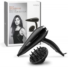 BaByliss D572DE Ionic Asciugacapelli Fast Smoothing Professional 2200W 1,95M