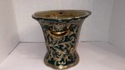 Rare William Sung Cache Pot Planter Handmade&Hand Painted  Tapestry FloralMotifs — photo 3