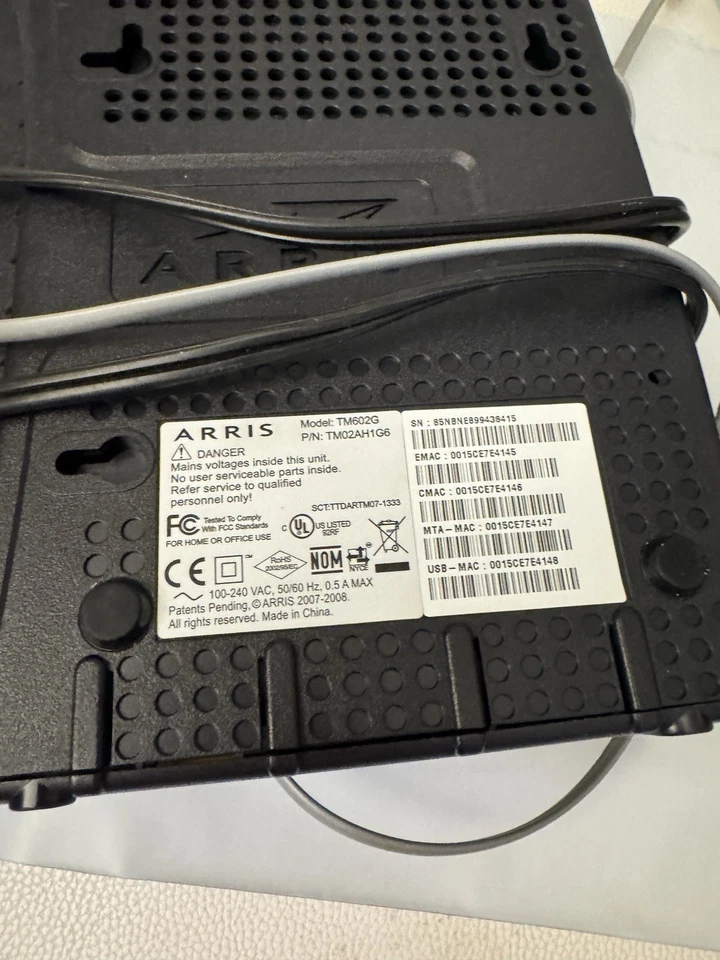 Arris TM602G/CT Modem - Image 2 of 4