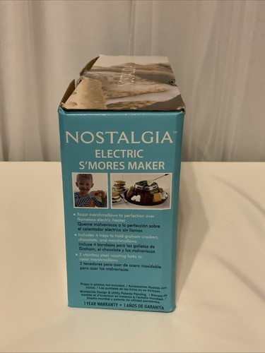Nostalgia Electric S'mores Maker -- New In Box - Picture 4 of 9
