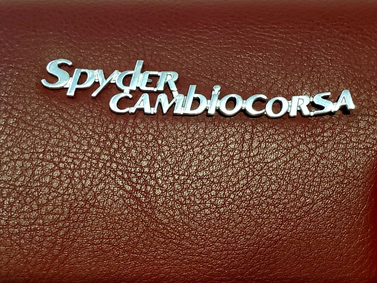 2003 Maserati Spyder Cambiocorsa OEM Blue Glove Box 