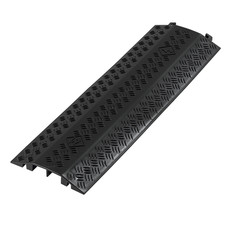 Heavy Duty Floor Cord Protector Ramp 3 PCS - Drop Over Cable Cover, 17500 lbs Ca